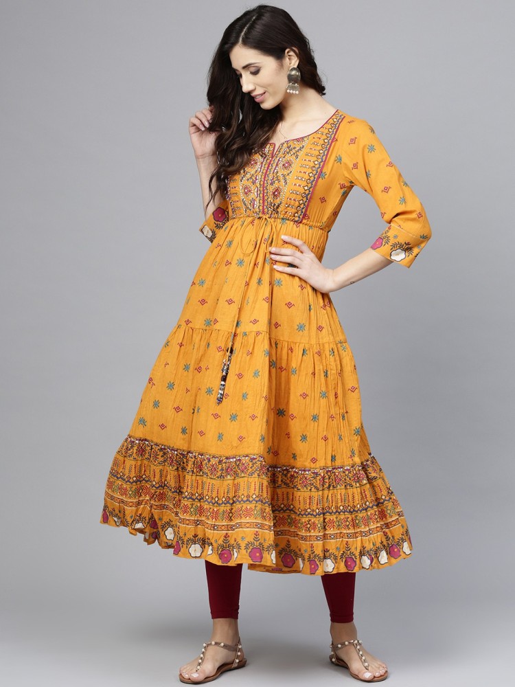 Rain and deals rainbow anarkali