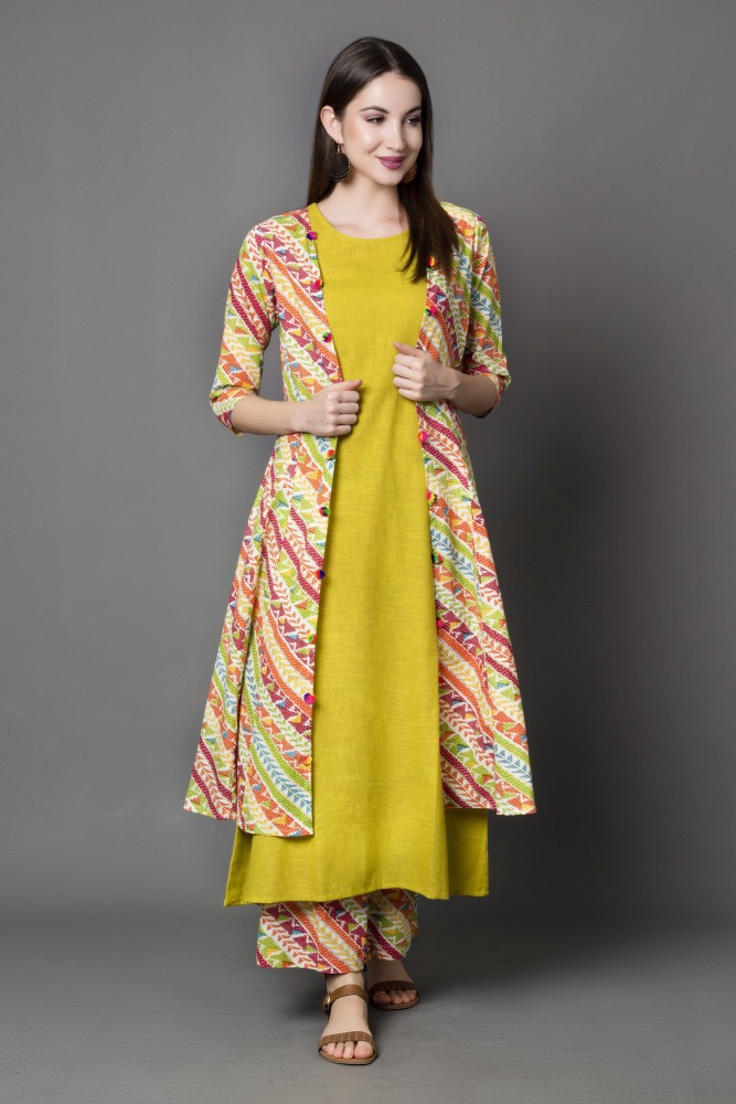 Flipkart long deals jacket kurti