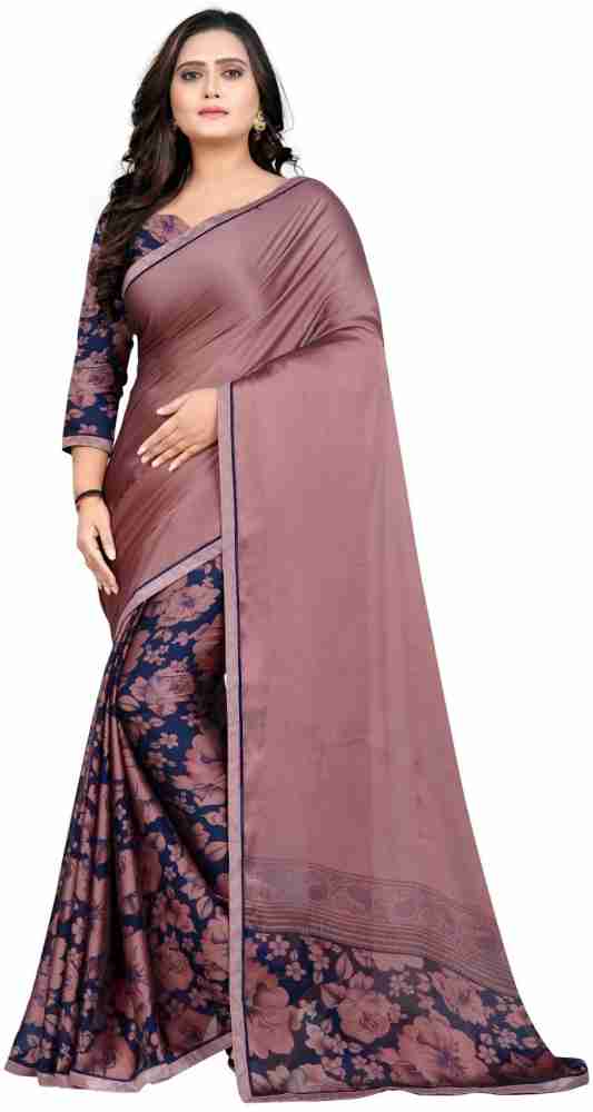 Buy Jaanvi Fashion Printed Bandhani Georgette Pink Sarees Online
