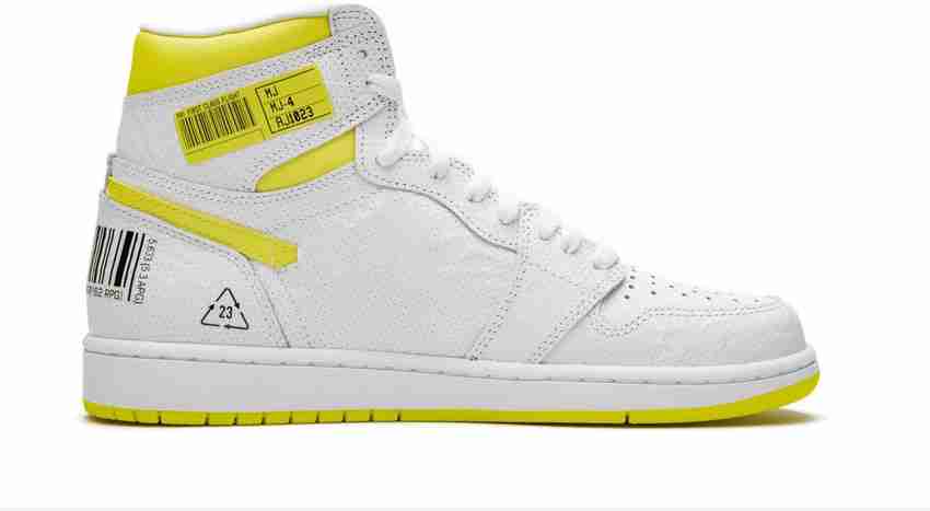 The Lebron Jordan 1 First Class Flight White Basketball Shoes For