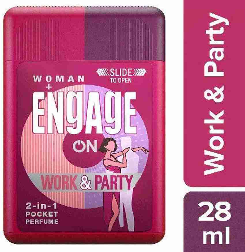 Engage On 2 In 1 Perfume Woman Day Night Work Party 28ml
