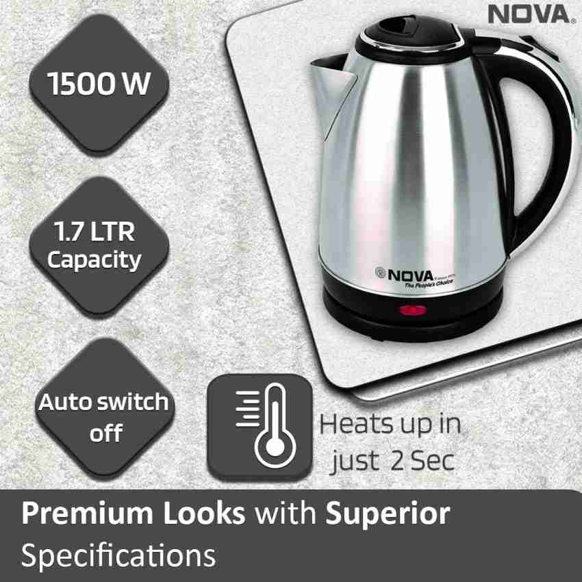 Nova Glass Water Kettle 1.2L