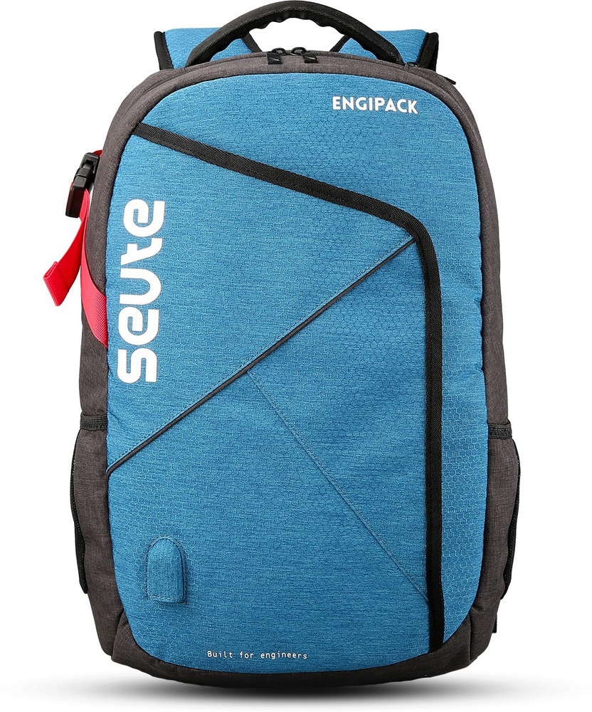 seute 15.6 inch Laptop Backpack Blue Price in India Flipkart