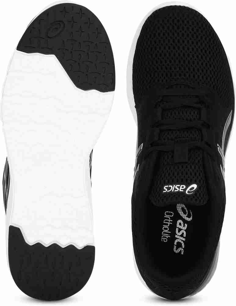 Asics women's gel-moya outlet shoe - black/silver