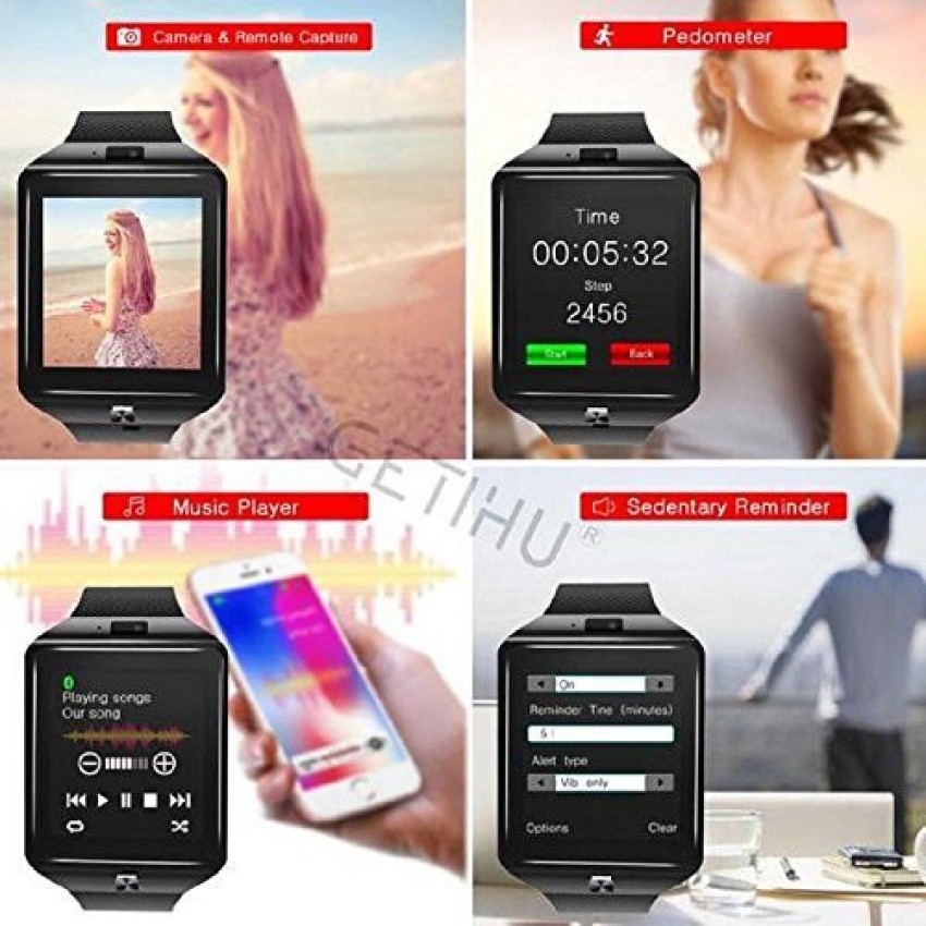 Nk choudhary Digital DZ09 Smart Calling Wrist Smartwatch Price in