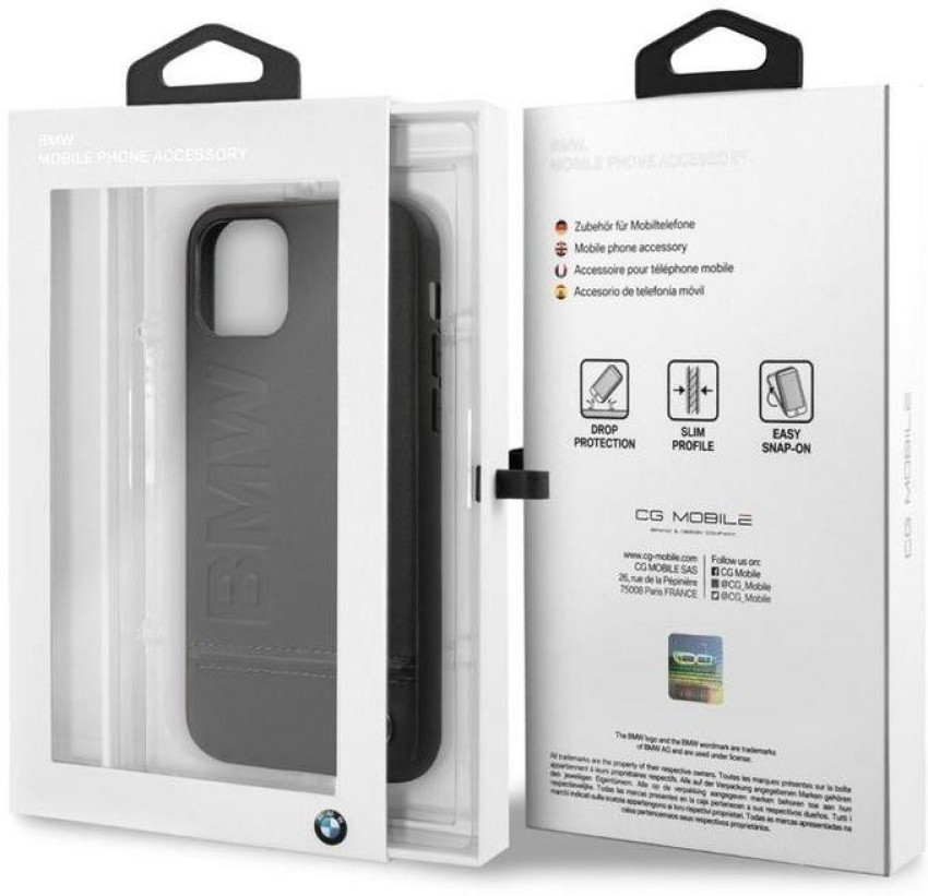 BMW Back Cover for Apple iPhone 11 Pro Official Racing Leather Case Limited  Edition Case - BMW 