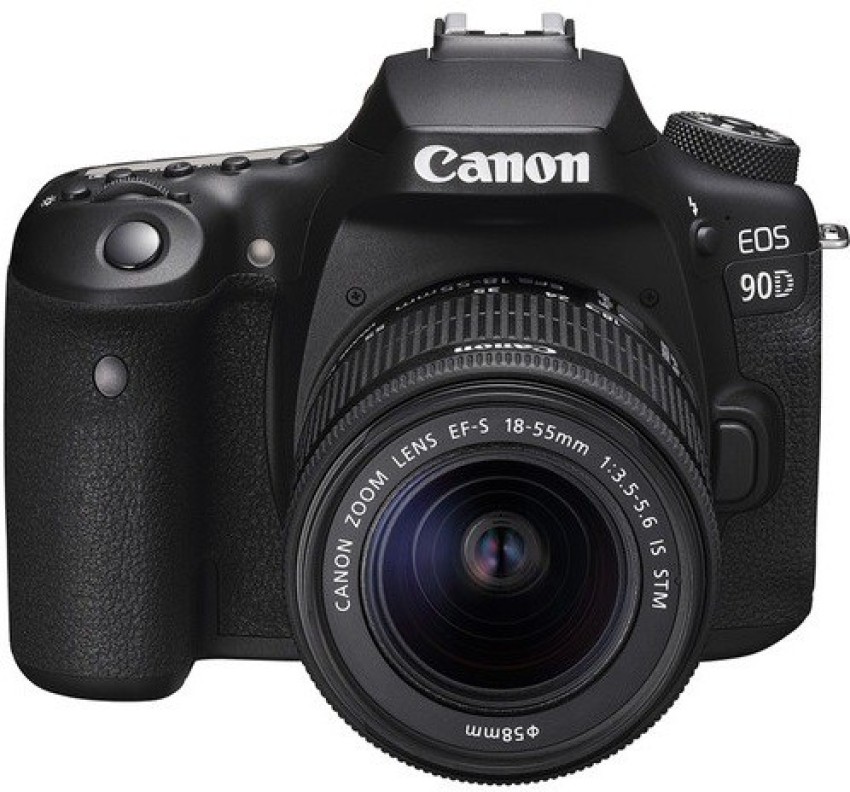 Canon EOS 90D DSLR Camera Body with Single Lens 18 - 55 mm IS STM 