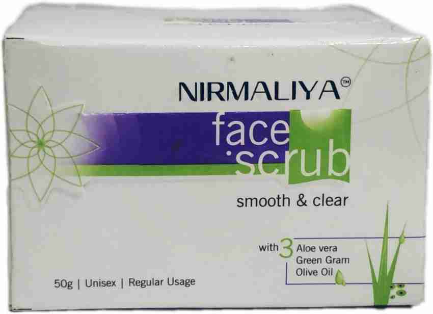 NIRMALIYA FACE SCRUB SMOOTH AND CLEAR Price in India Buy