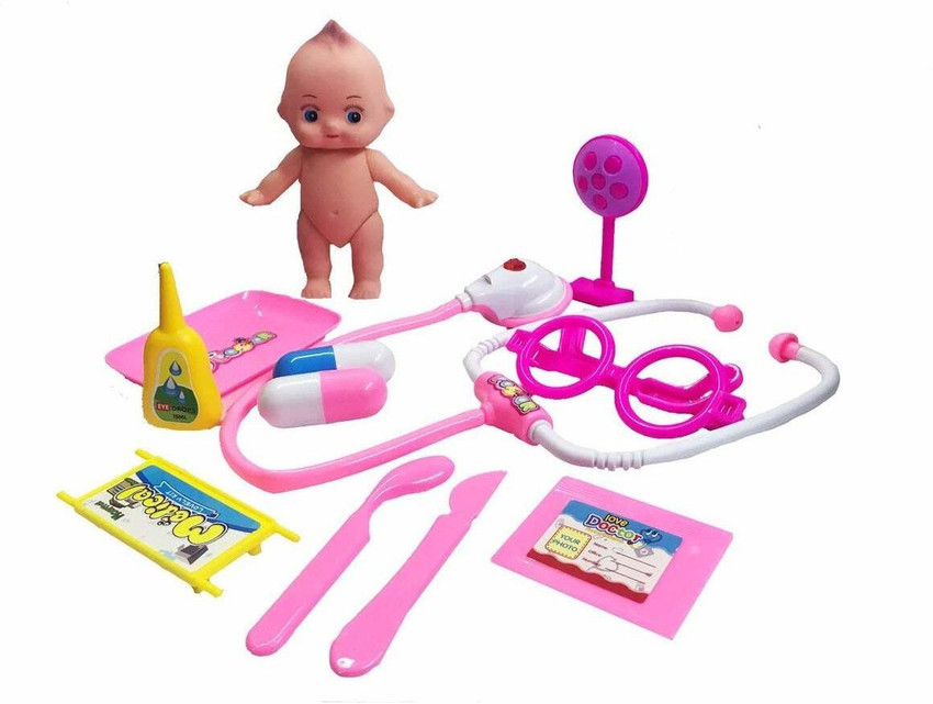 Baby doll doctor kit deals