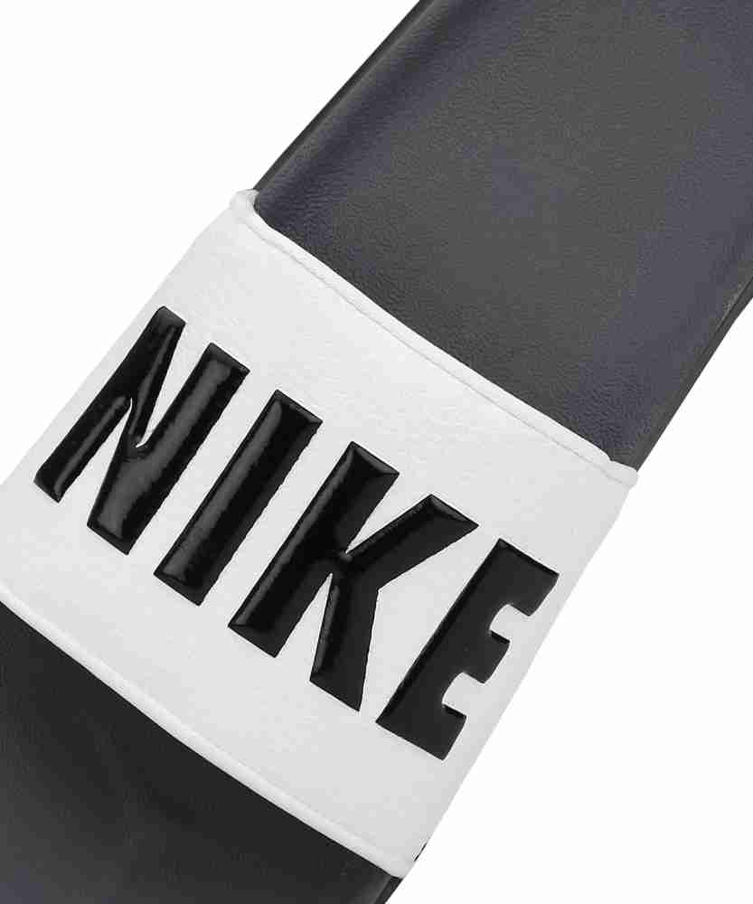 Nike slides with online strap