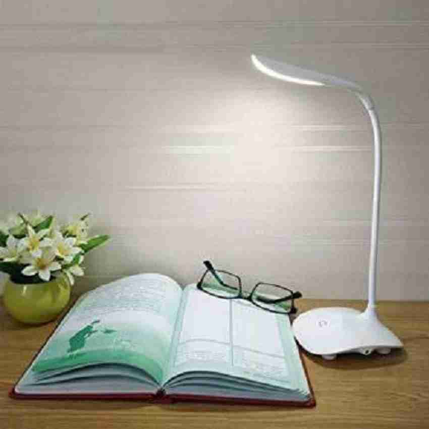 S D STORE Table lamp Shadeless Fashion Flexible Neck LED Reading