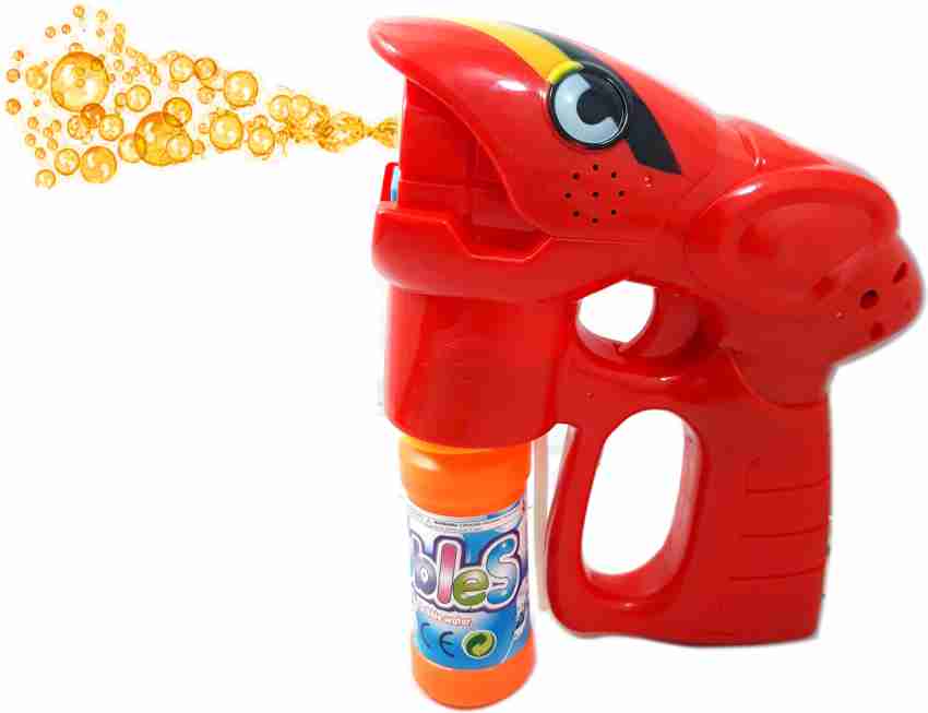 Battery powered bubble deals gun