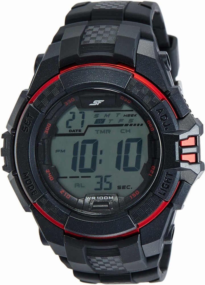 SF NM77055PP02 Sonata Fibre Digital Watch For Men Buy SF