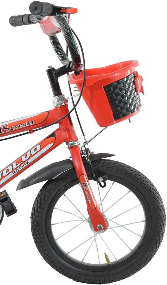 Mustang Volvo Bike For Kids Of Age 2 5 Yrs Red 14 T Recreation