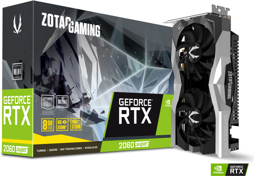 ZOTAC NVIDIA GAMING GeForce RTX 2060 SUPER MINI 8 GB GDDR6 Graphics Card ZOTAC Flipkart