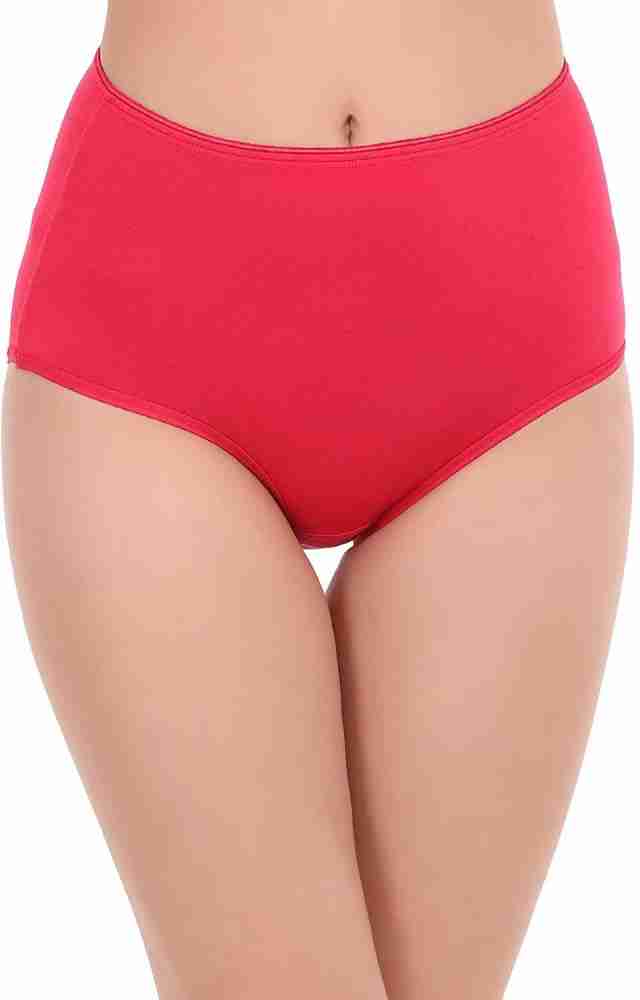 PLUMBURY Women Hipster Red Panty - Buy PLUMBURY Women Hipster Red Panty  Online at Best Prices in India