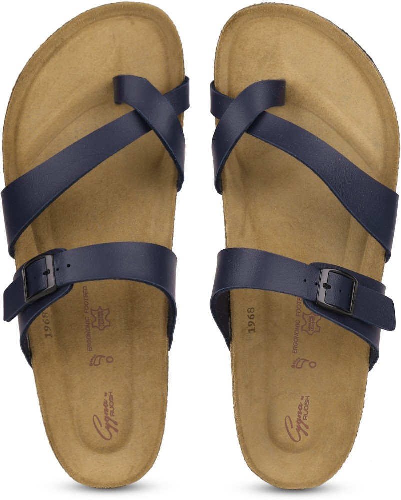 RUOSH Cygna Men Khaki Navy Flats Buy RUOSH Cygna Men Khaki