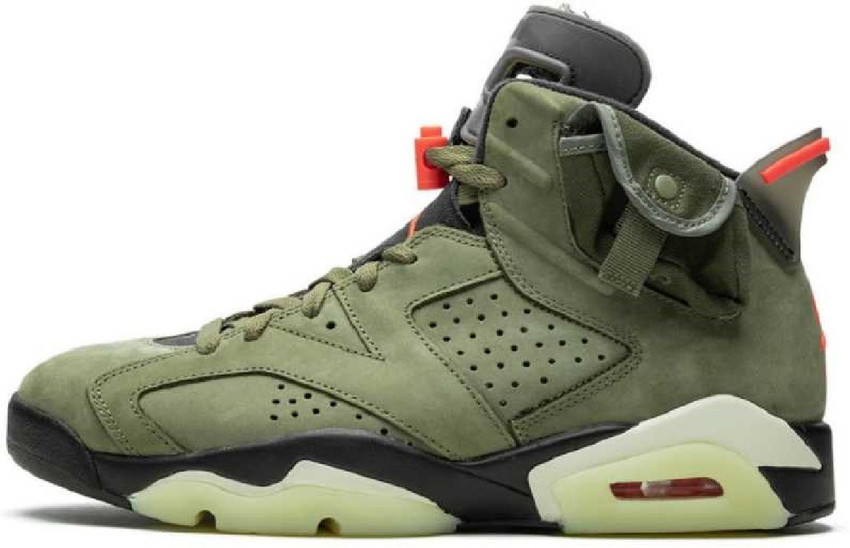 Jordan olive clearance green shoes