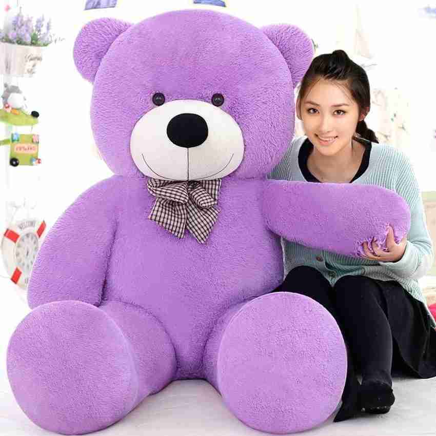 Pocketfriendly Purple Color Teddy Bear Soft And Cute R 210 90 cm