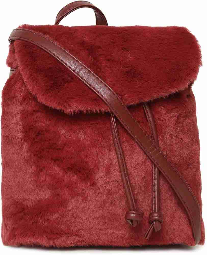 Puma faux fur shop backpack