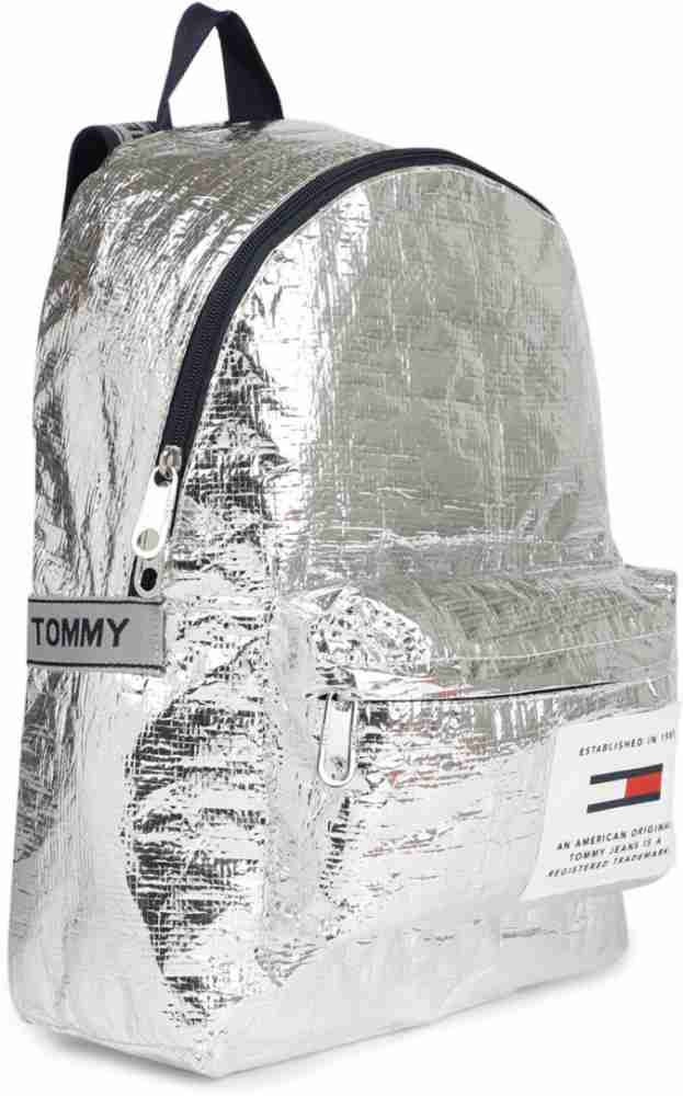 Tommy hilfiger sale backpack silver