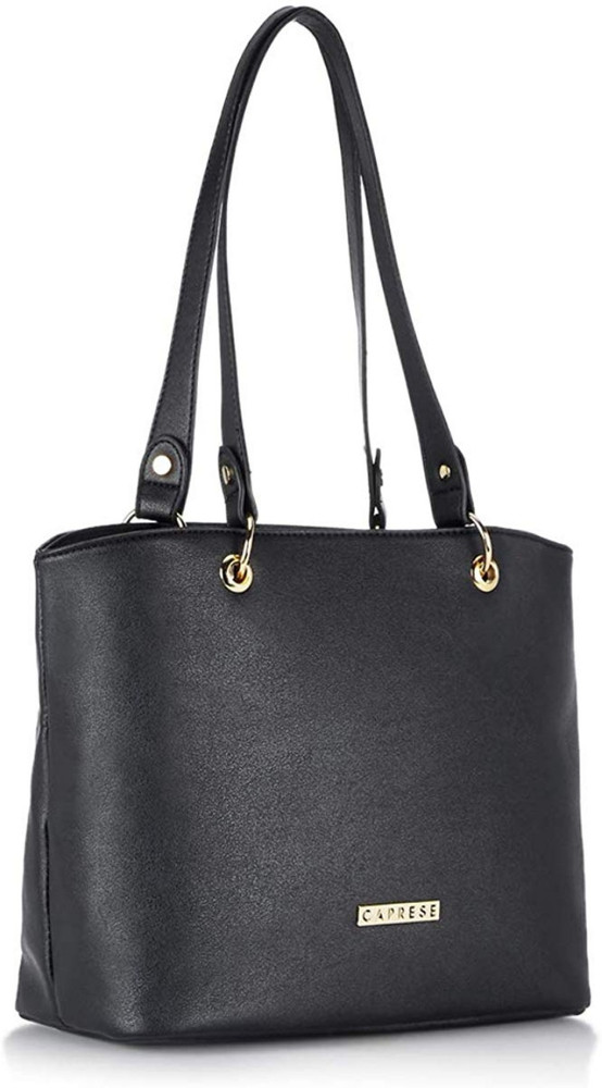 Caprese black shoulder bag deals