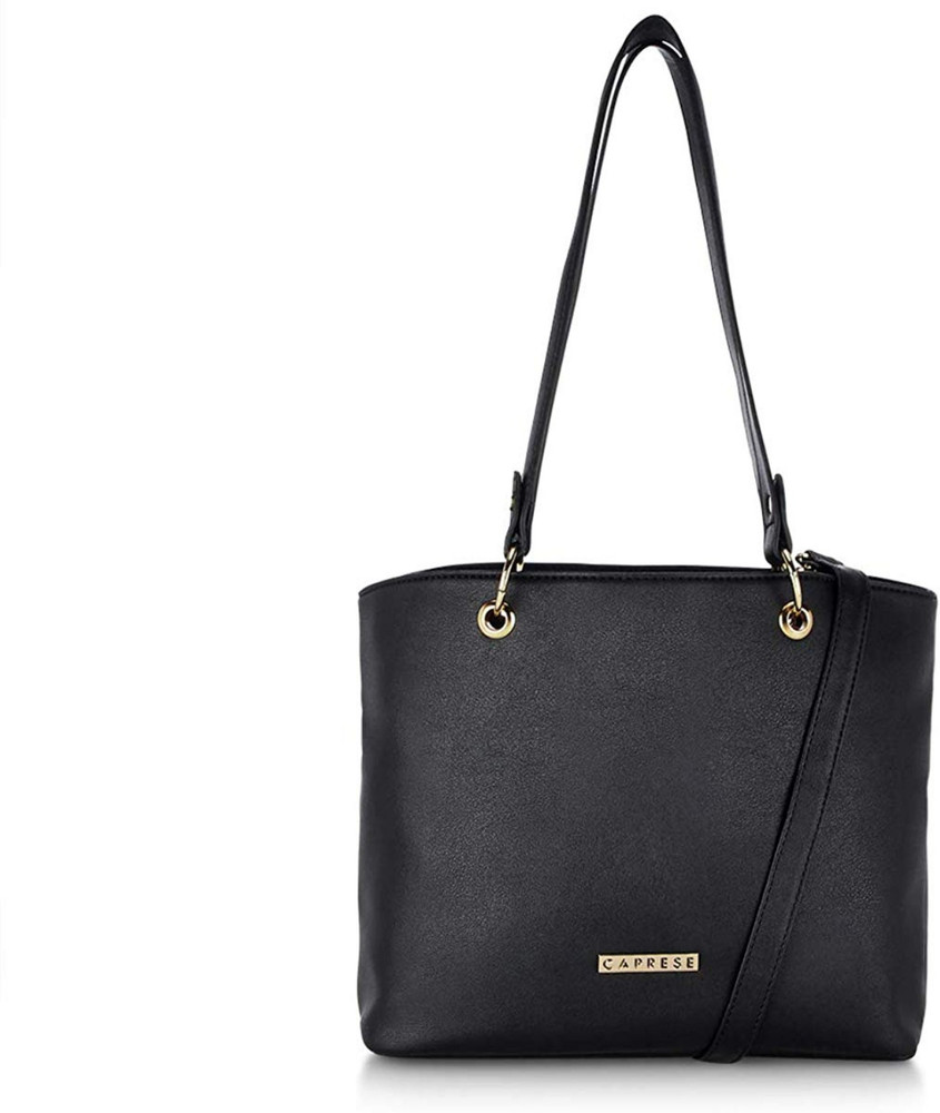 Buy Caprese Women Black Shoulder Bag Black Online Best