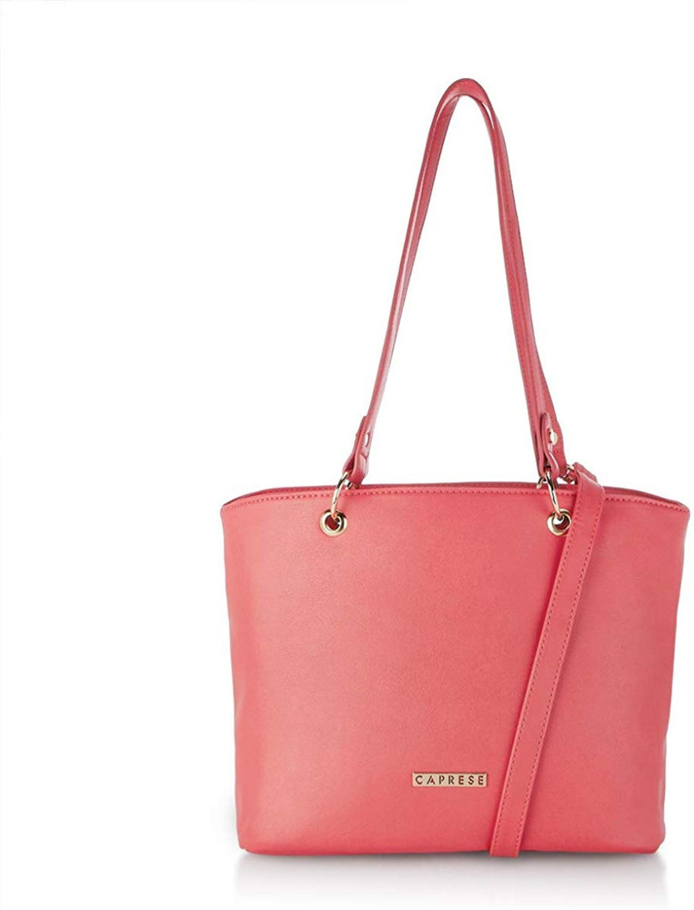 Buy Caprese Women Pink Shoulder Bag Coral Online Best Price in