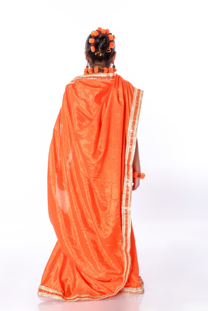 Sita Saree Fancy Dress Costume For Girls – Ramleela Dress