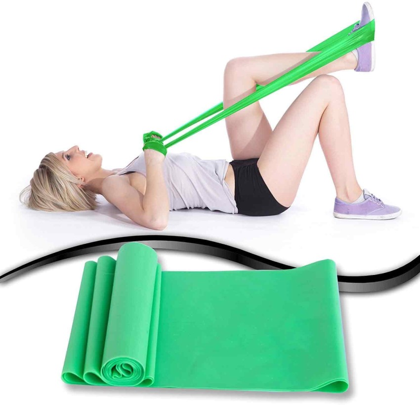 Buy UnyBuy Yoga Strap Rubber Pilates Resistance Band Gym Yoga Tone Arms  Legs Thighs Resistance Tube Online at Best Prices in India - Fitness