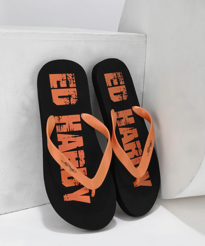 Ed hardy flip flops store