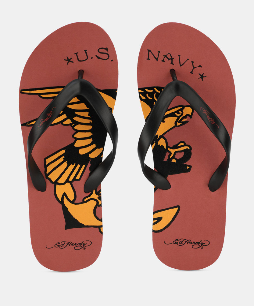 Ed hardy top flip flops