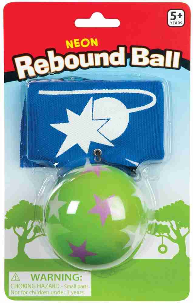 Quinergys Rubber High Bounce Ball Elastic String Sports