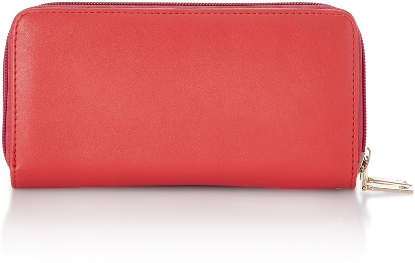 Caprese zip sale around wallet