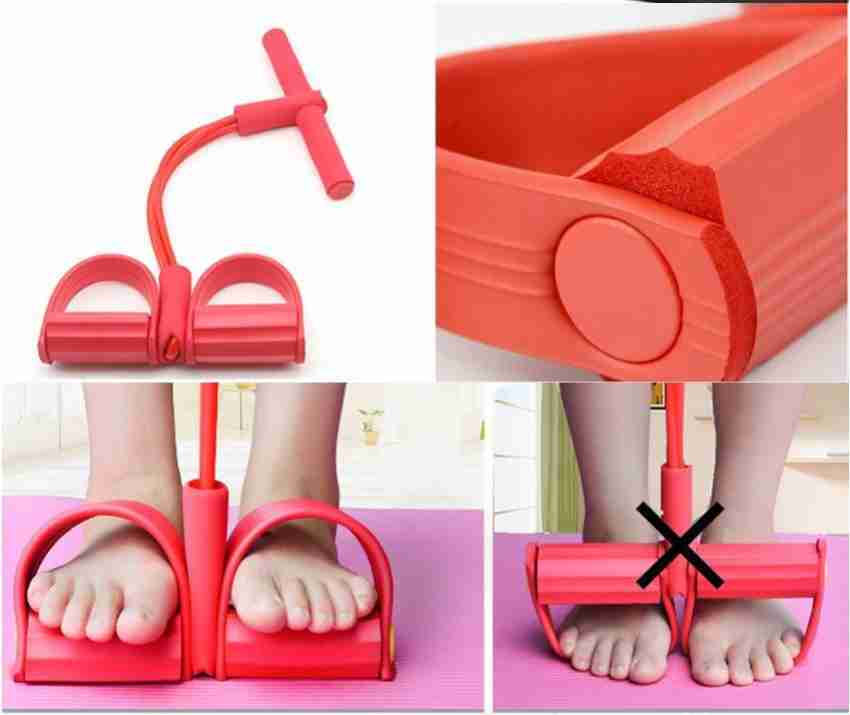 TPE Puller Pedal Ankle Abdominal Exerciser Sit-up Pull Rope