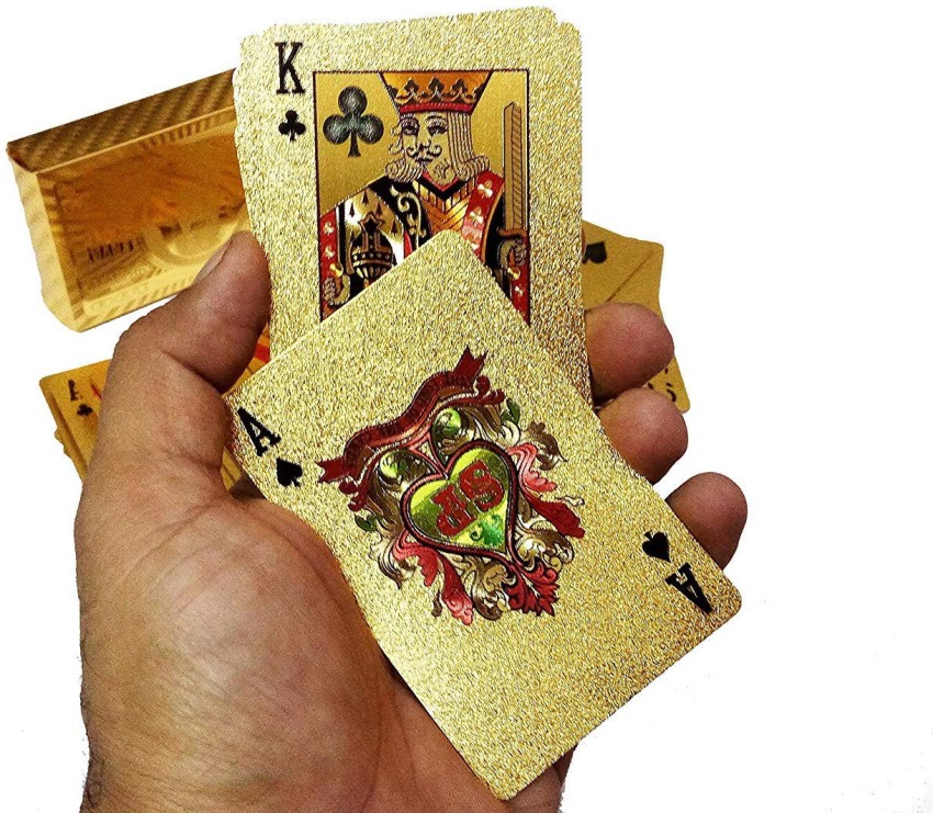 Toy Time 24K Gold Playing Cards