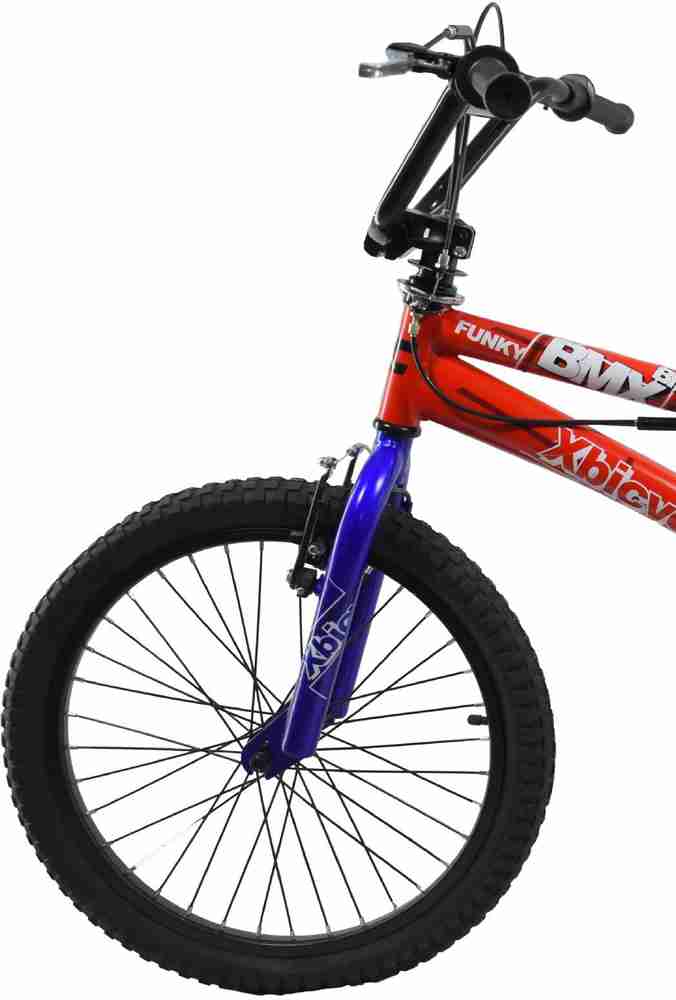 X Bicycle BMX Funky Bike For Kids Of Age 5 8 Yrs Red Blue 20 T