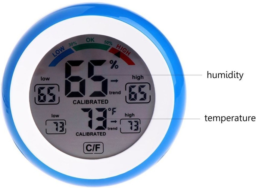 Digital Thermometer Hygrometer Indoor Outdoor Temperature Humidity Meter  C/F LCD Display Sensor Probe Weather Station