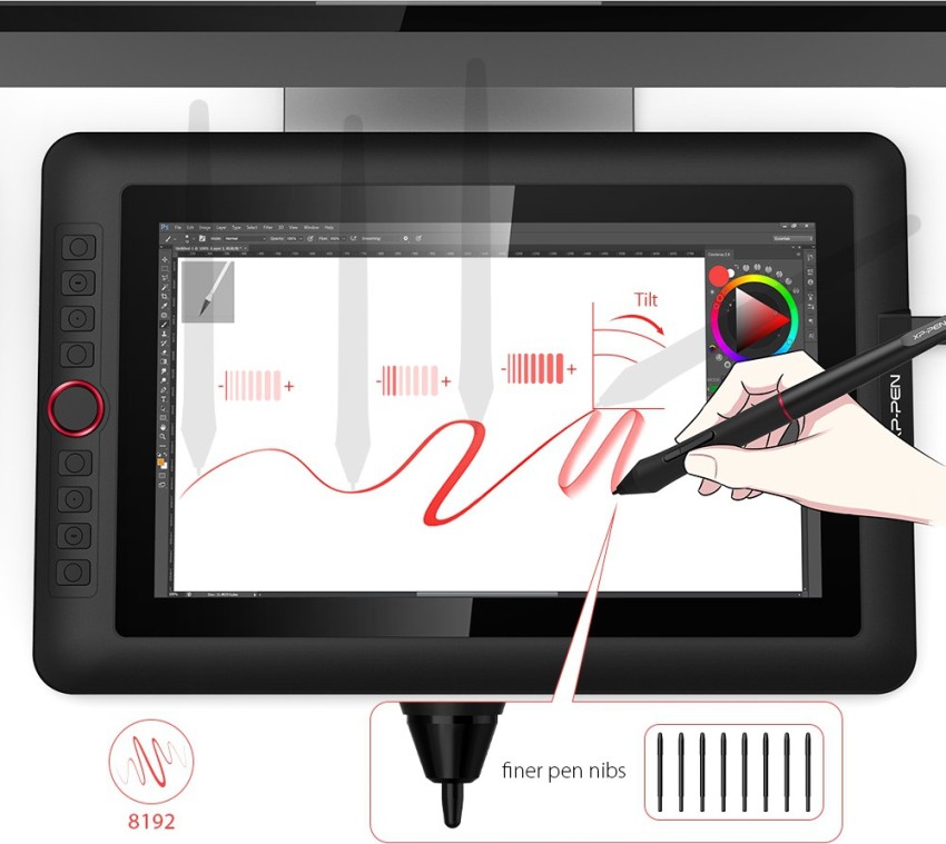 XP Pen Artist 13.3 Pro 11.56 x 6.5 inch Graphics Tablet Price in India -  Buy XP Pen Artist 13.3 Pro 11.56 x 6.5 inch Graphics Tablet online at  Flipkart.com