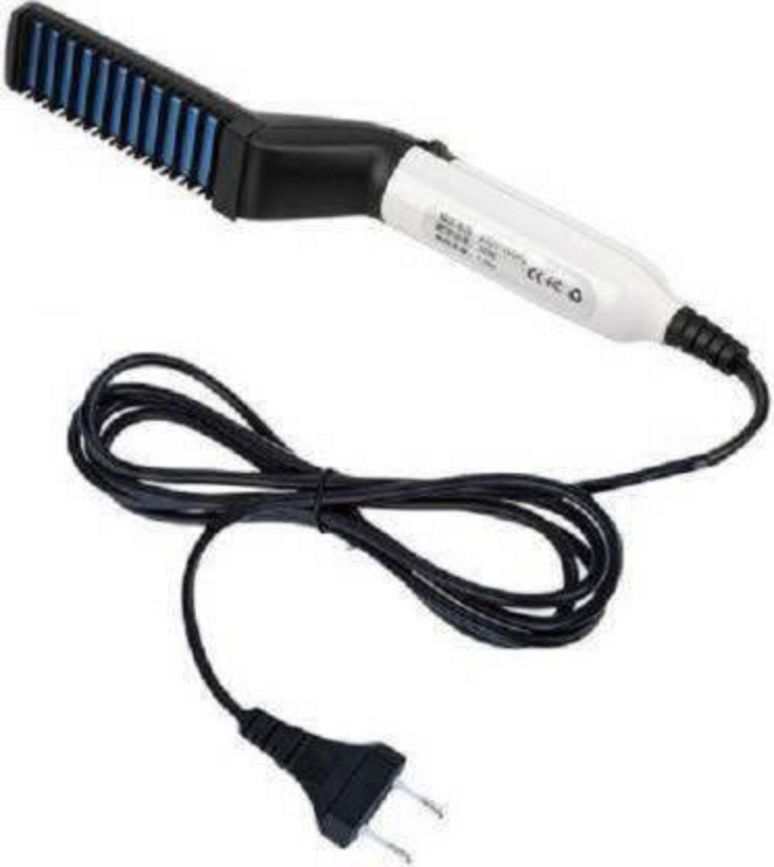 JUST ELITE Premium Electric Beard Hair Straightener Care Comb Multifunctional Curly Hair Straightening Curler Flexible Modelling Hair Straightener JUST ELITE Flipkart