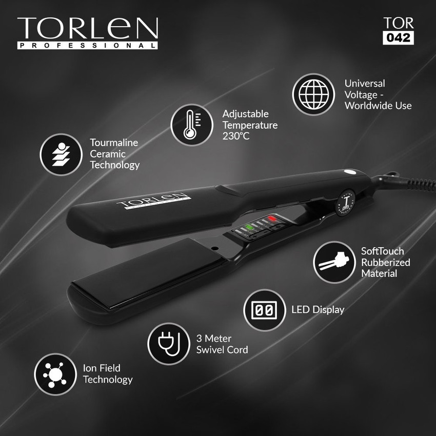 Torlen Professional TOR 042 Hair Straightener with Ceramic