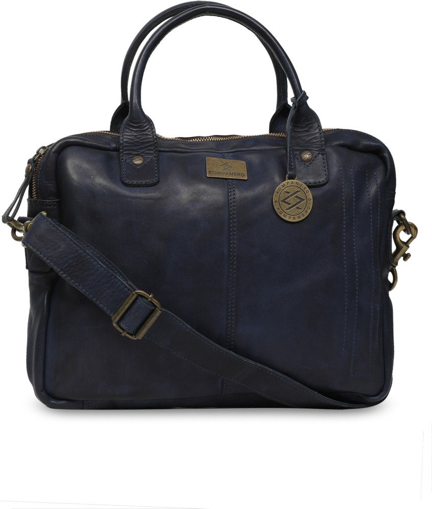 Kompanero 13 inch Inch Laptop Messenger Bag Blue Price in India Flipkart