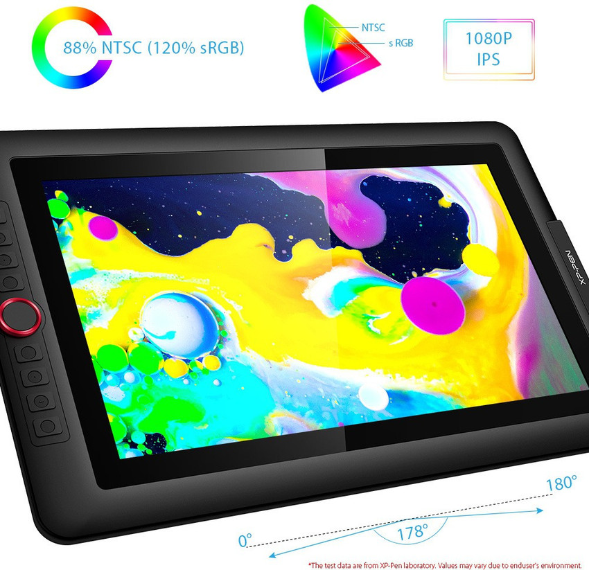 XP Pen Artist 15.6 Pro 13.54 x 7.62 inch Graphics Tablet Price in 