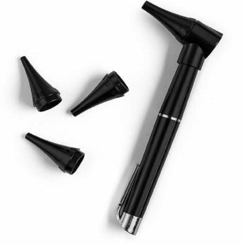 Boobeauty Pocket Otoscope ophthalmoscope, LED Light Diagnostic Penlight  Otoscope for Ear Nose Throat Clinical, Home Physician Ear Care for Adult 