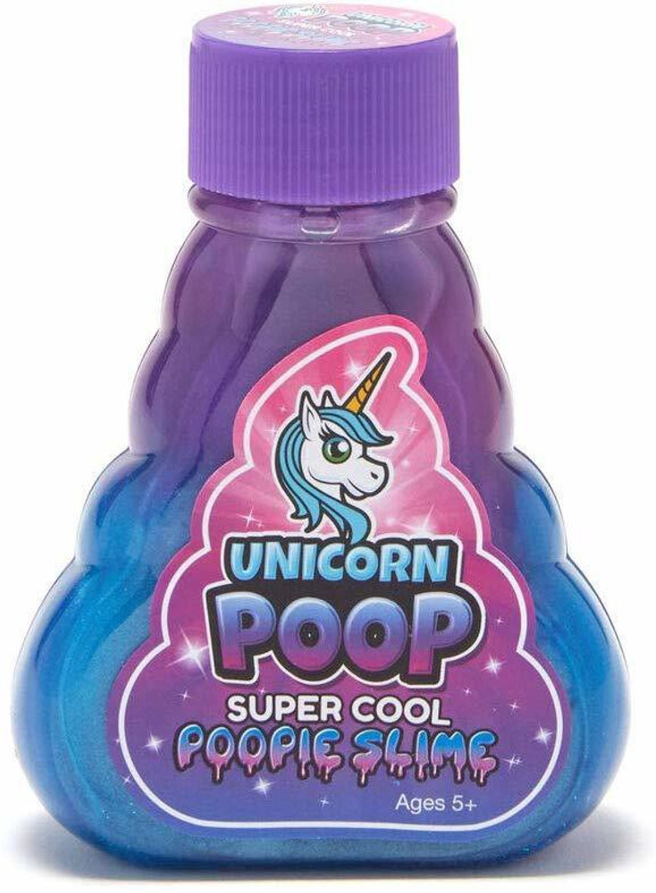 CrazyBuy Super Cool Unicorn Poop Slime Emoji Poop Slime 3 Pack