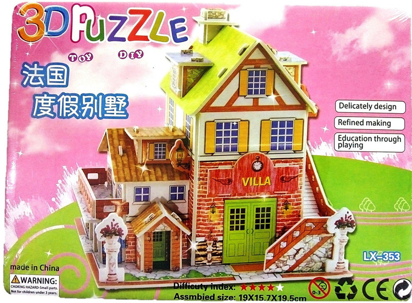 3d puzzle house hotsell price