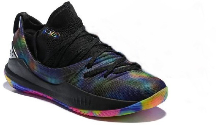 Curry 5 best sale white rainbow