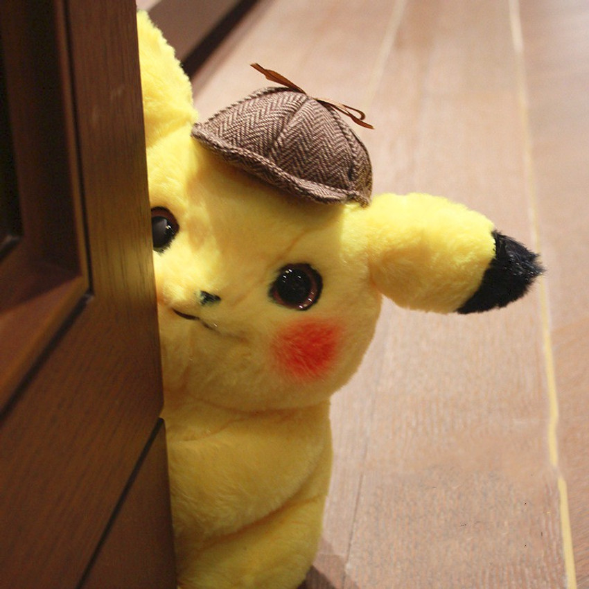 Detective pikachu plush 16 clearance inch