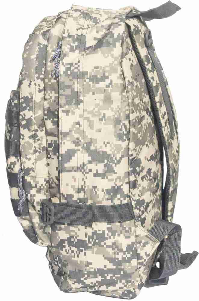 PUBG Level 3 camouflage 45 L Laptop Backpack Military brown - Price in  India