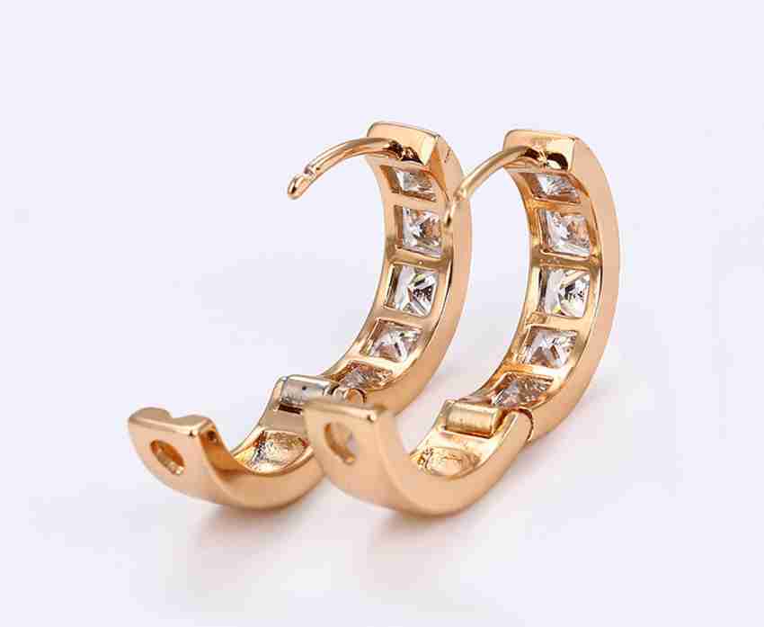 Source Xuping golden 24 karat jewelry high quality cheap price earrings for  women on m.
